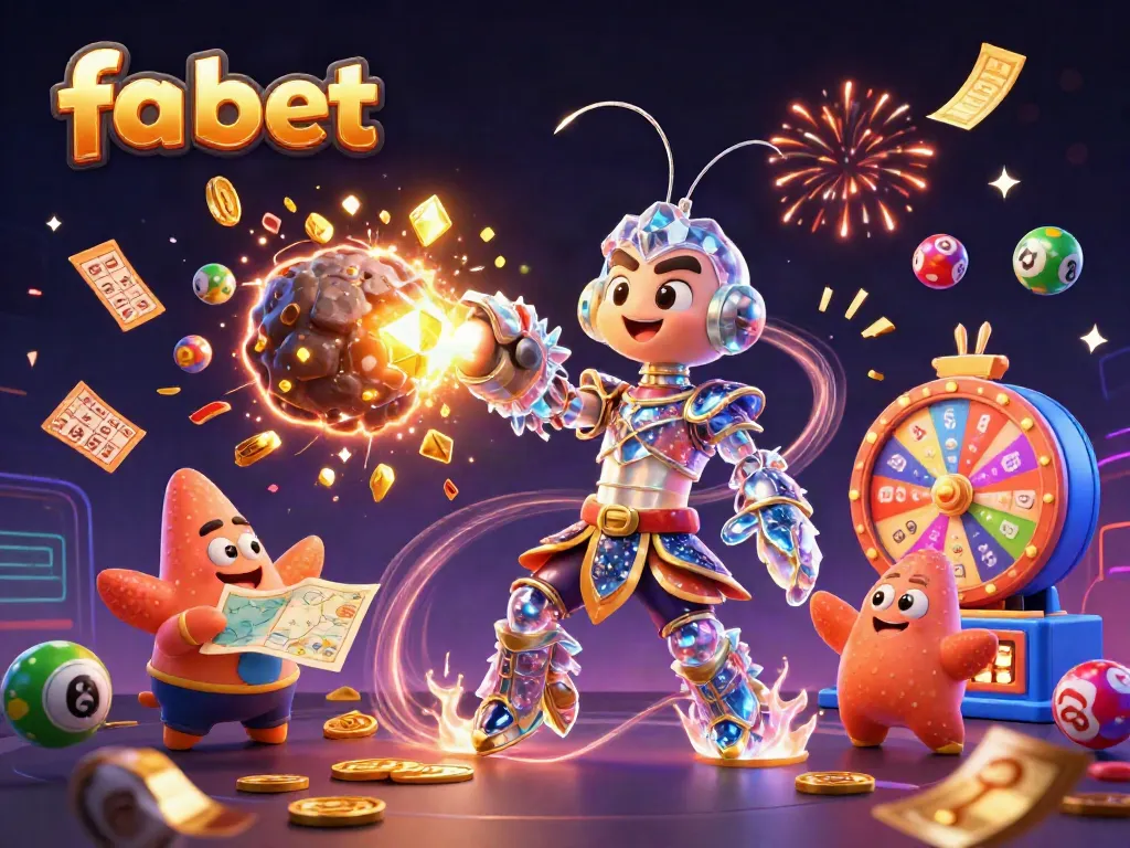 Win big with fa bet as a galactic mantis shrimp bursts through asteroids, showering golden coins.