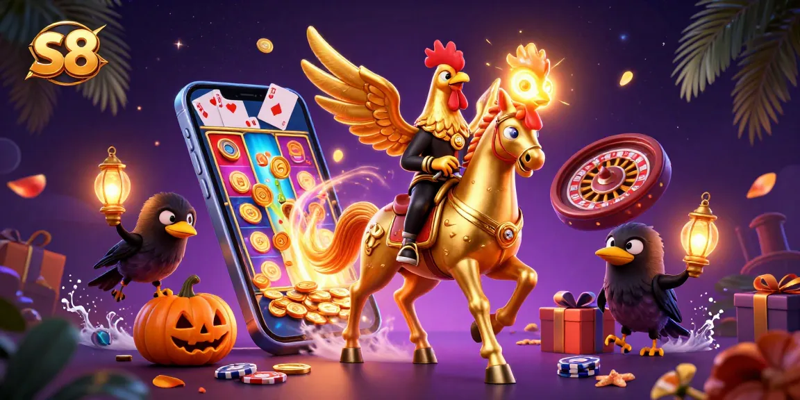Experience thrilling wins at s8’s vibrant casino, featuring enticing golden bonuses and action-packed gaming.
