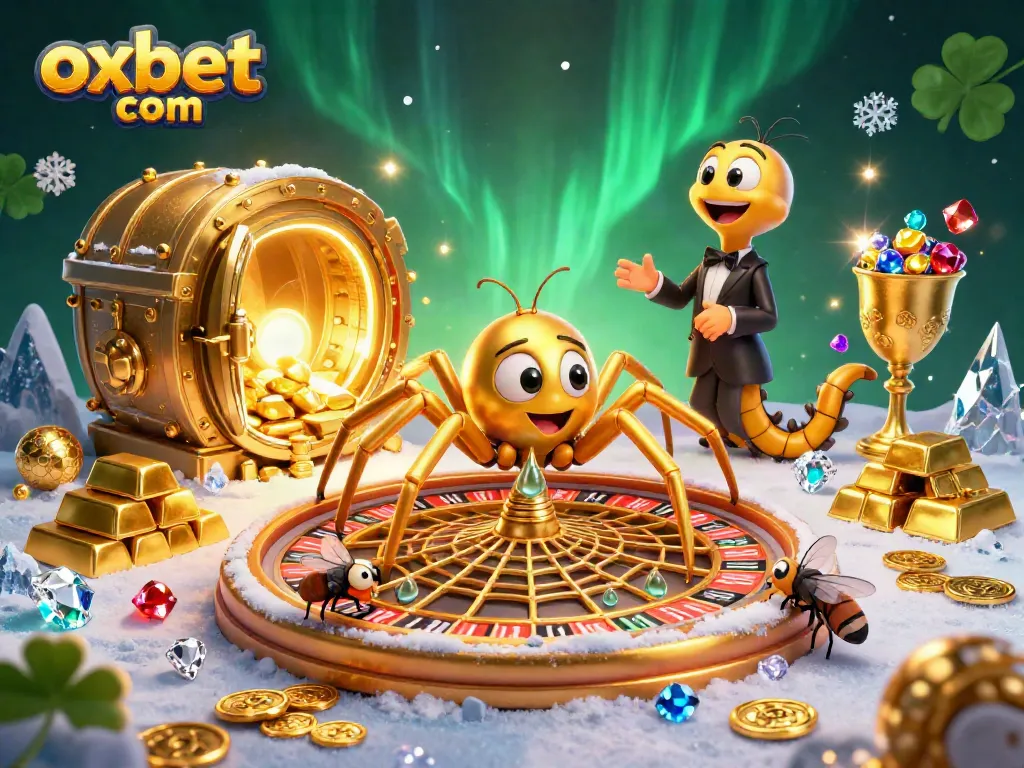 Place bets at oxbet com's exciting games featuring vibrant 3D casino elements and characters.