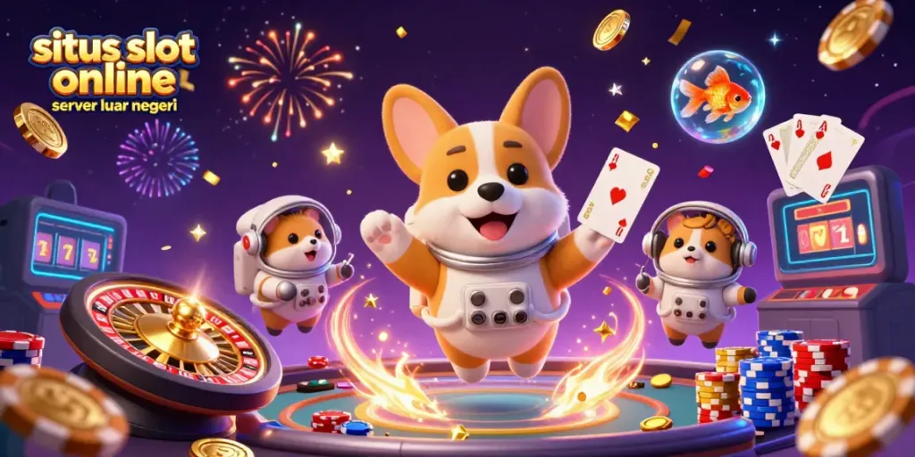 Mengalami sensasi situs slot online server luar negeri dengan karakter unik di kasino luar angkasa yang ceria.