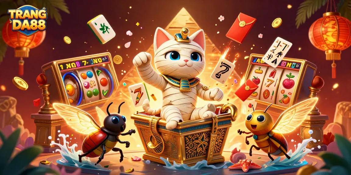 Experience winning excitement at TRANG CHỦ DA88 with vibrant 3D casino elements.