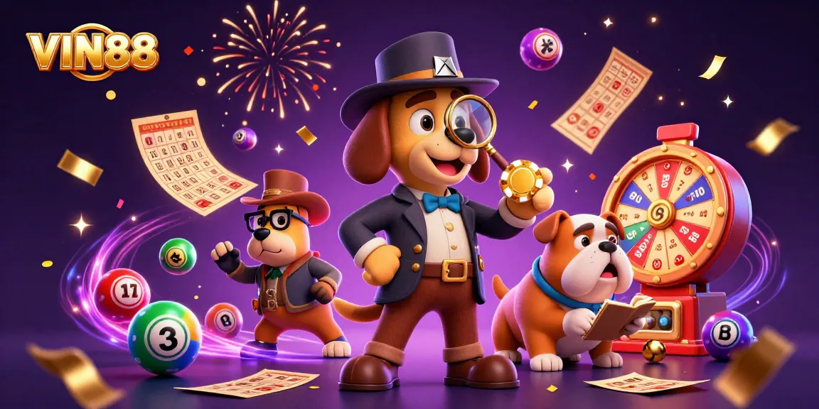 Play and win at VIN88 with a thrilling 3D casino adventure featuring dynamic lottery elements.