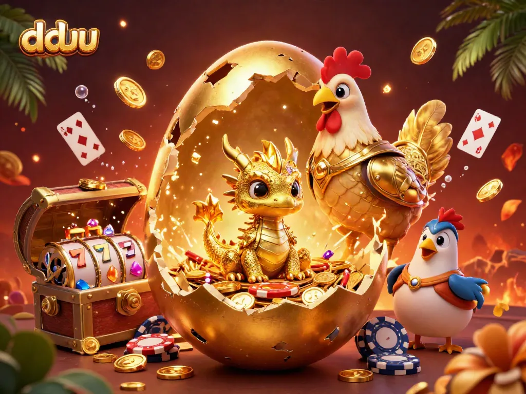 Participate in exciting gameplay at dd uu featuring gold dragon and poker chips