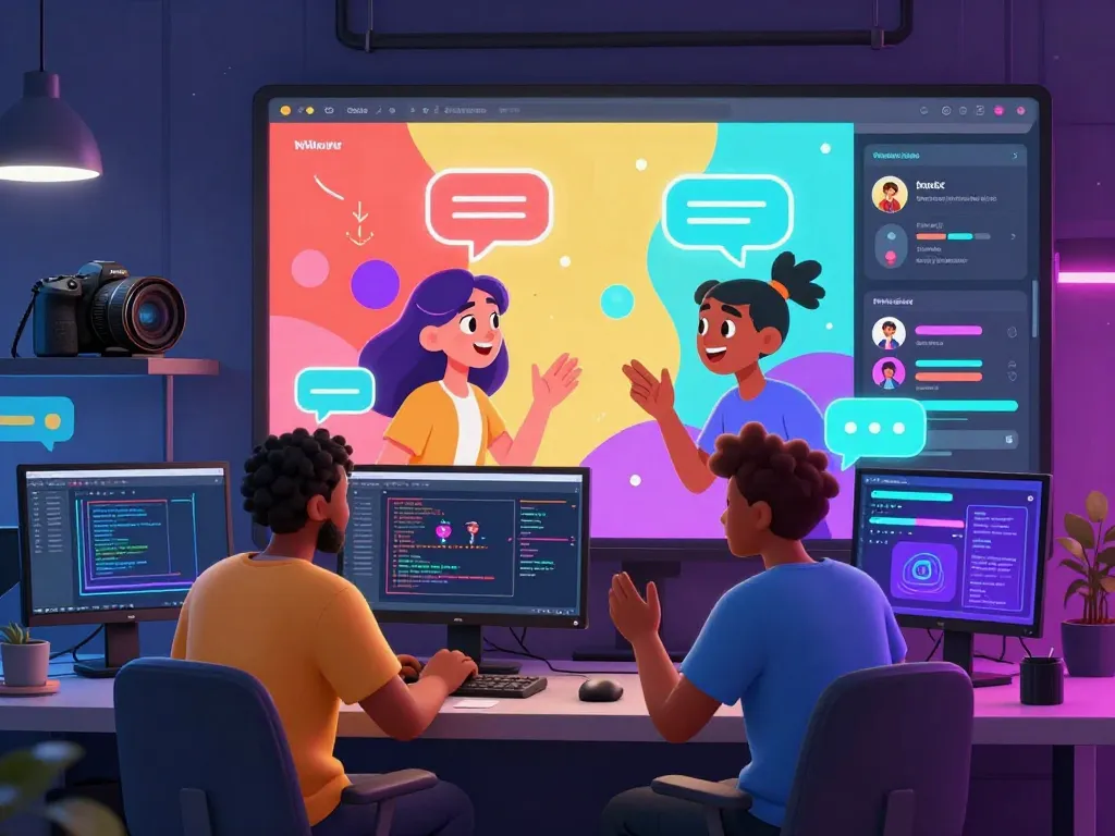 Explore Crushon AI's dynamic chat environment with engaging characters and colorful interactions.