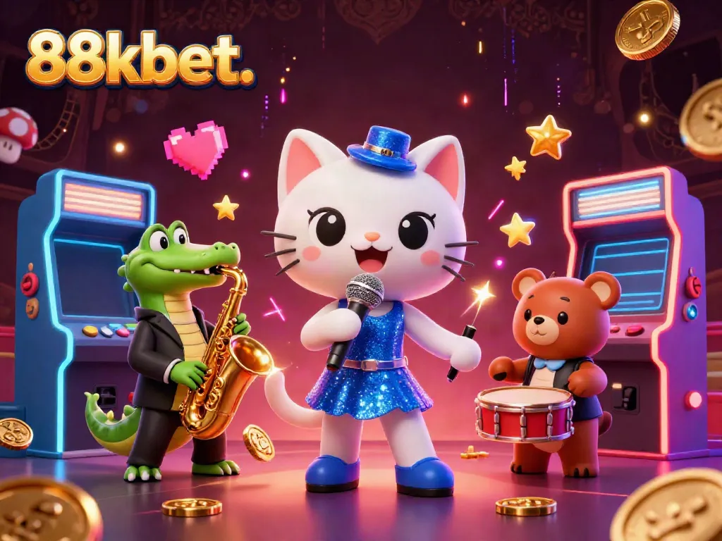 Engage with the thrilling atmosphere at 88kbet. while enjoying colorful casino games and lively cartoon characters.