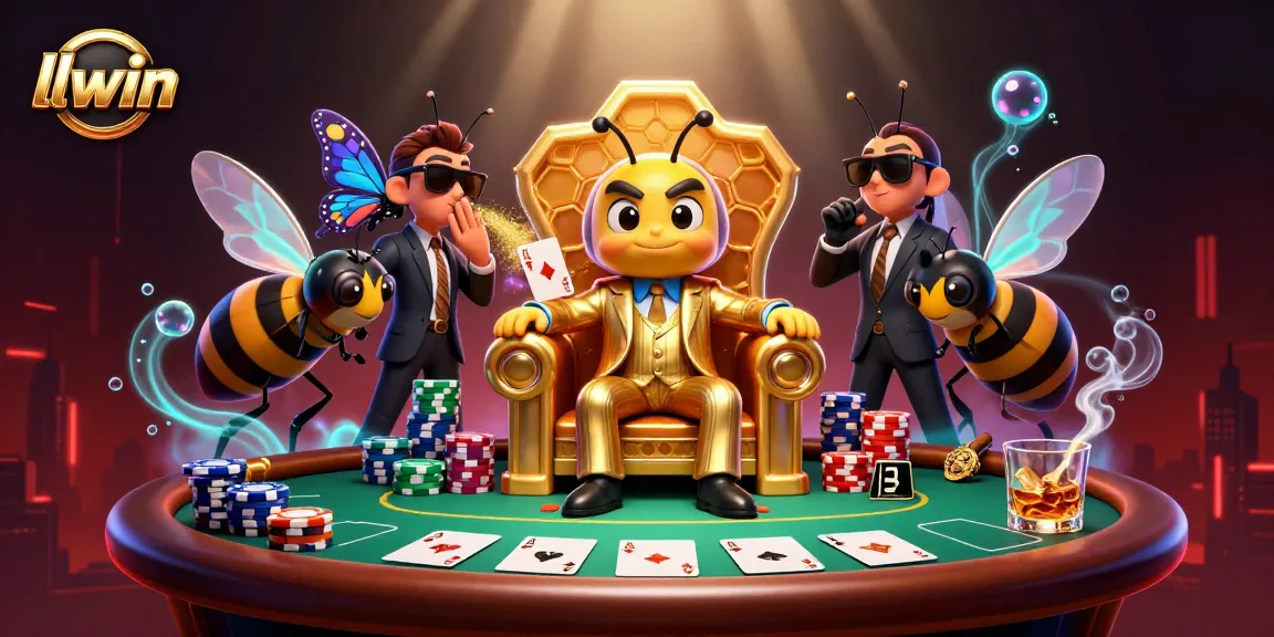 Experience thrilling gameplay at llwin with a vibrant scene from a 3D casino featuring dynamic characters and rich gaming elements.