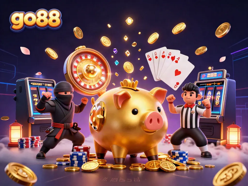 Engage in thrilling casino action with go88's dynamic characters and exciting game elements.