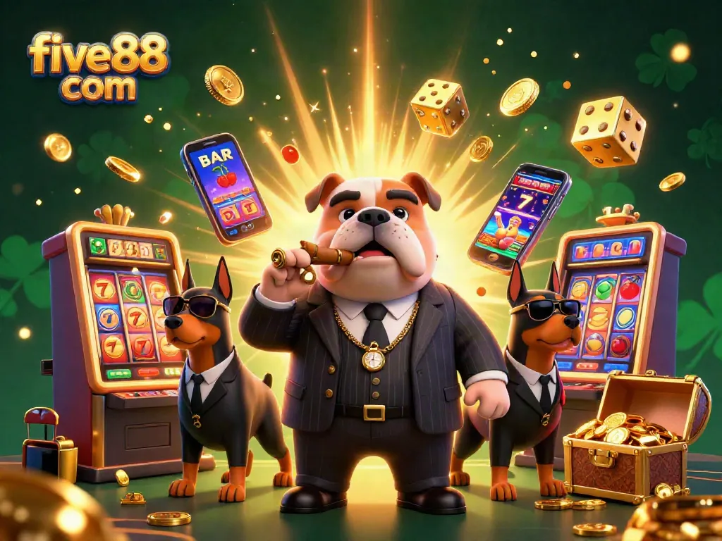 Win big today at five88 com with this thrilling casino illustration showcasing a dynamic scene of excitement.